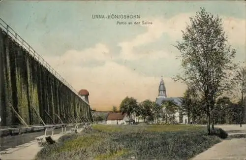 Ak Königsborn Unna im Ruhrgebiet, Saline