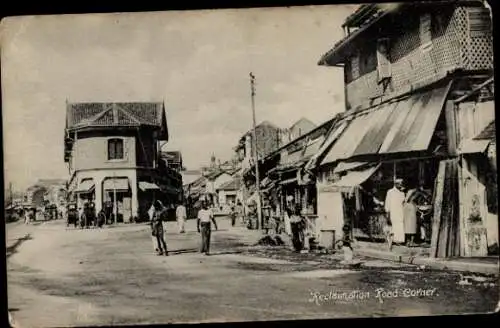 Ak Colombo Ceylon Sri Lanka, Ecke Reclaimation Road