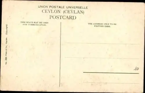 Ak Colombo Sri Lanka, Street Scene, Pettah, Straßenpartie mit Anwohnern