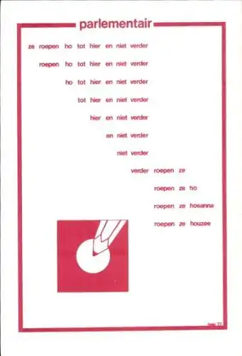 Ak Parliamentary, De As, Zeitschrift Anarcho-Socialist