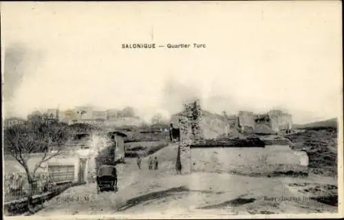 Ak Saloniki Griechenland, Türkisches Viertel, Türkisches Viertel