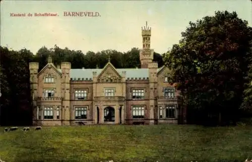 Ak Barneveld Gelderland, Schloss Schaffelaar