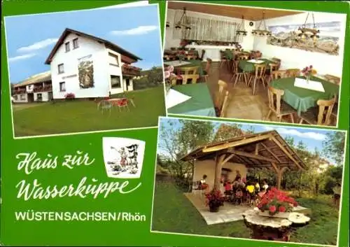 Ak Wüstensachsen Ehrenberg in der Rhön, Pension "Haus zur Wasserkuppe"