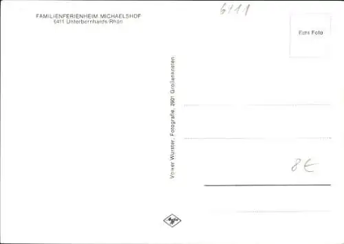 Ak Unterbernhards Hilders in der Rhön, Familienferienheim Michaelshof