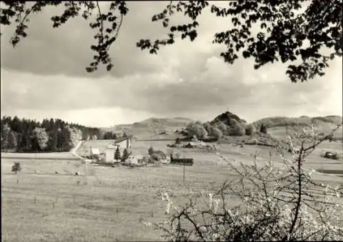 Ak Maiersbach Gersfeld in der Rhön Hessen, Wachtküppel mit Wasserkuppe und Eube