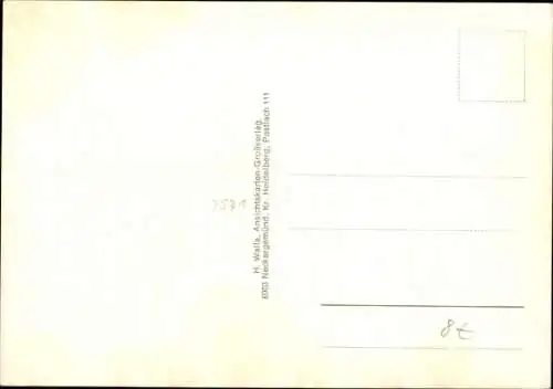 Ak Hertingshausen Wohratal Hessen, Kirche, Dorfgemeinschaftshaus, Gesamtansicht