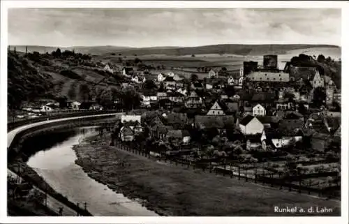 Ak Runkel a.d. Lahn, Gesamtansicht