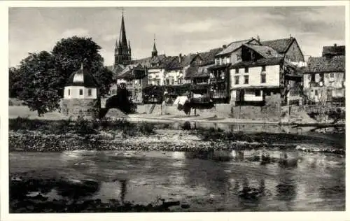 Ak Bad Kreuznach in Rheinland Pfalz, Ellerbach, Kirchtürme