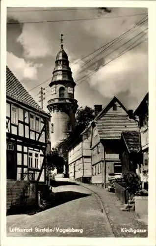 Ak Birstein in Hessen, Vogelsberg, Turm