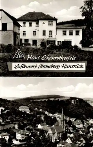 Ak Stromberg im Hunsrück, Haus Eckenrotherfels, DJH