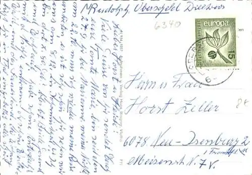 Ak Dillenburg in Hessen, Wilhelms-Turm, Wilhelms-Platz, Evgl. Kirche, Blick über das Dilltal