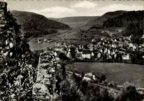 Ak Vorra an der Pegnitz Mittelfranken, Fränkische Alb, Totalansicht