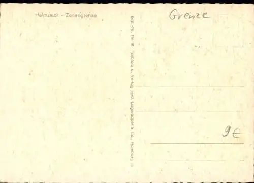 Ak Helmstedt in Niedersachsen, Zonengrenze, Autobahn-Kontrollpunkt, Allied Check Point