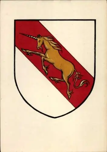 Künstler Ak Schell, Leo, Saverne Zabern Elsass Bas Rhin, Wappen