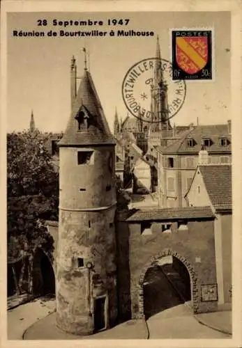 Ak Mulhouse Mülhausen Elsass Haut Rhin, Bollwerk