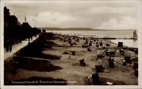 Ak Ostseebad Niendorf Timmendorfer Strand, Strandpromenade