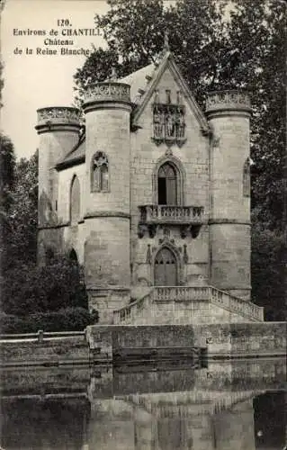 Ak Coye Oise, Le Chateau de la Reine Blanche