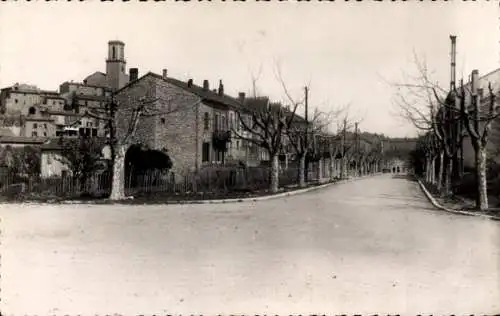 Ak Fuveau Bouches du Rhône, Avenue de la Gare