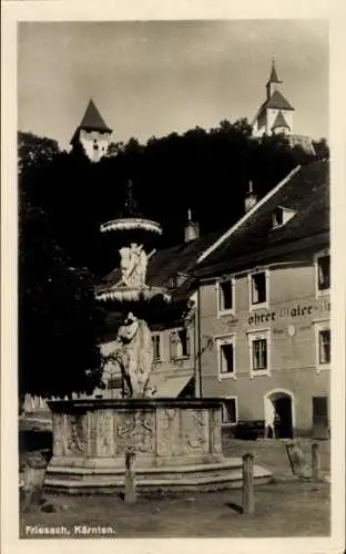 Ak Friesach in Kärnten, Brunnen