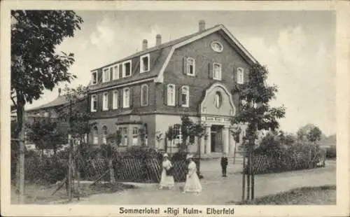 Ak Wuppertal Elberfeld Hahnerberg, Sommerlokal Rigi Kulm, W. Gietenbruch