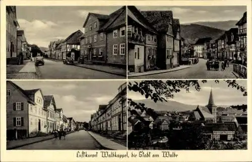 Ak Waldkappel in Hessen, Teilansichten, Gasthaus Waldkappler Hof