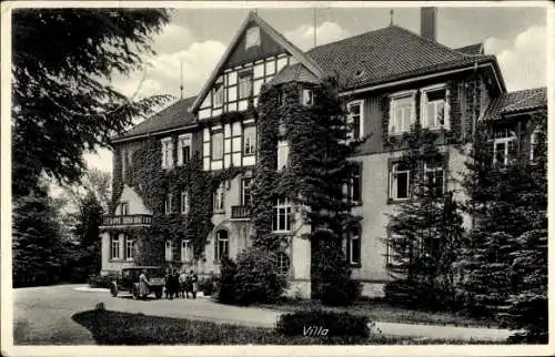 Ak Tiefenbrunn Mengershausen Rosdorf Niedersachsen, Landessanatorium Rasemühle, Villa