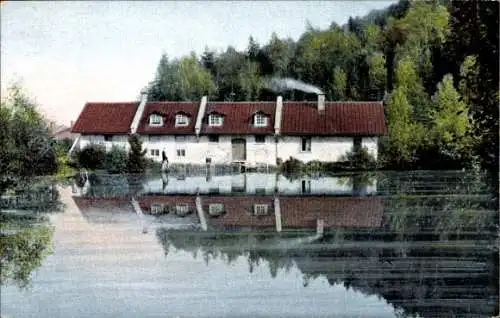 Ak Ligatne Ligat Lettland, Badestube bei Wenden