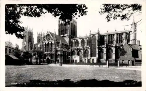 Ak York Yorkshire England, York Minster