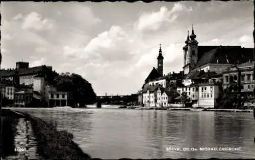 Ak Steyr in Oberösterreich, Michaelerkirche