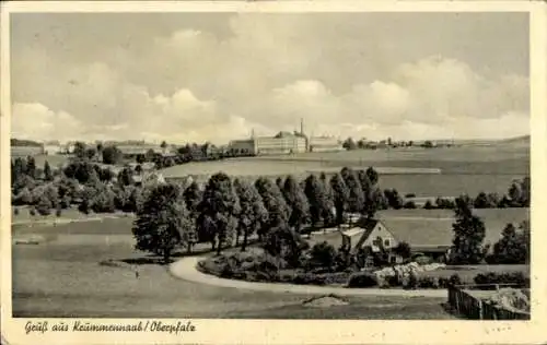 Ak Krummennaab in der Oberpfalz, Blick auf den Ort