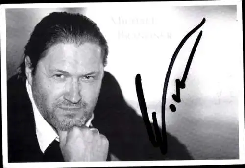 Ak Schauspieler Michael Brandner, Portrait, Autogramm