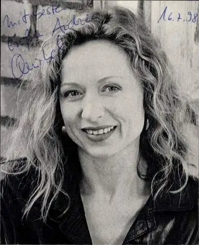 Ak Schauspielerin Andrea Quirbach, Portrait, Autogramm