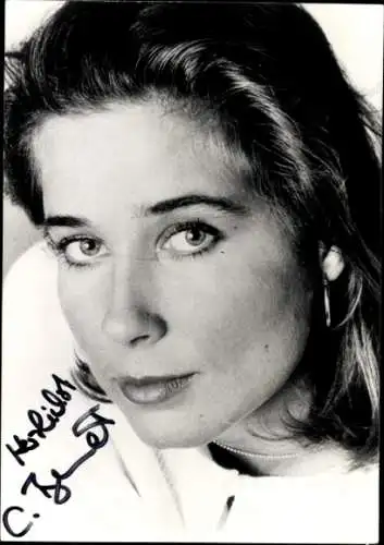 Ak Schauspielerin Carolyn Bendt, Portrait, Autogramm