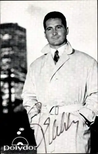 Ak Sänger Freddy Quinn, Portrait, Autogramm