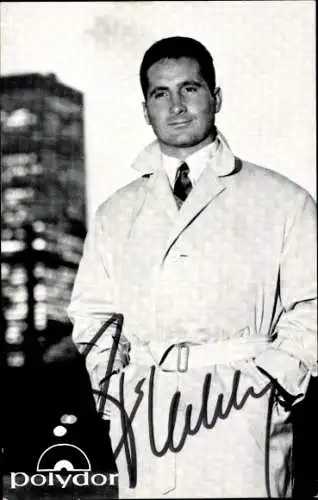 Ak Schauspieler und Sänger Freddy Quinn, Portrait, Autogramm