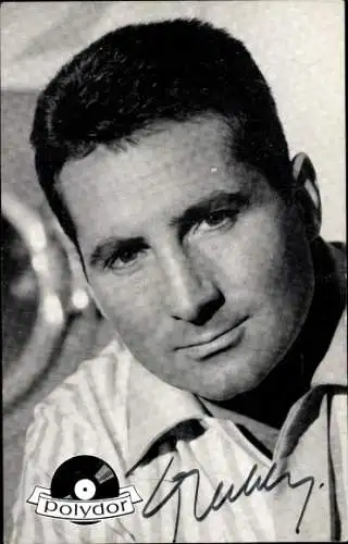 Ak Sänger Freddy Quinn, Portrait, Autogramm