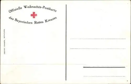 Ak Glückwunsch Weihnachten, Kriegsweihnacht 1915, Tannenbaum, Bayerisches Rotes Kreuz