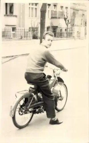 Foto Radfahrer, Portrait, Fahrrad, Straße