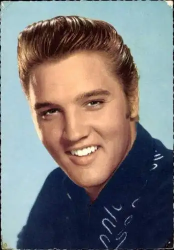 Ak Schauspieler und Sänger Elvis Presley, Portrait