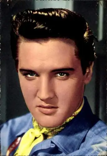 Ak Schauspieler und Sänger Elvis Presley, Portrait