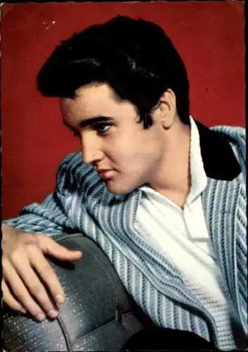 Ak Schauspieler und Sänger Elvis Presley, Portrait, MGM Film Jailhouse Rock