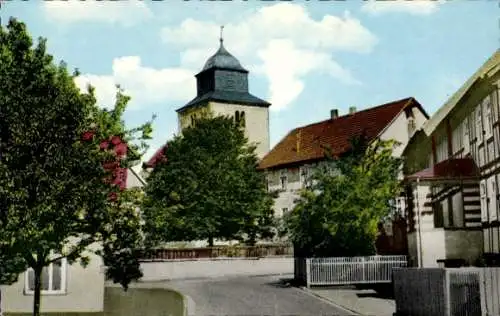 Ak Ronshausen in Hessen, Katharinenkirche, Kindergarten