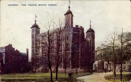 AK London City England, Tower, White Tower