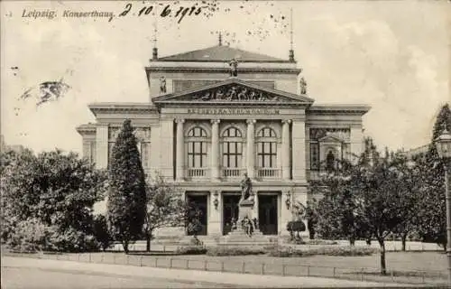 Ak Leipzig in Sachsen, Konzerthaus