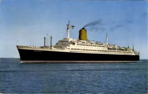 Ak Vierschrauben TS Bremen, Passagierschiff Norddeutscher Lloyd