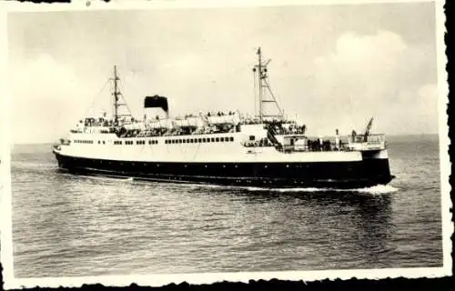 Ak Oostende Ostende Westflandern, Fährschiff Artevelde, Autofähre