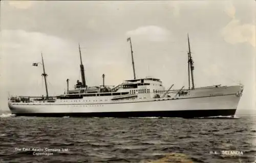 Ak MS Selandia, Ost-Asiatische Kompanie Kopenhagen