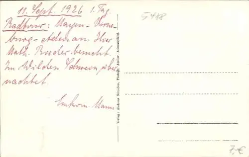 Ak Adenau in der Eifel, Panorama