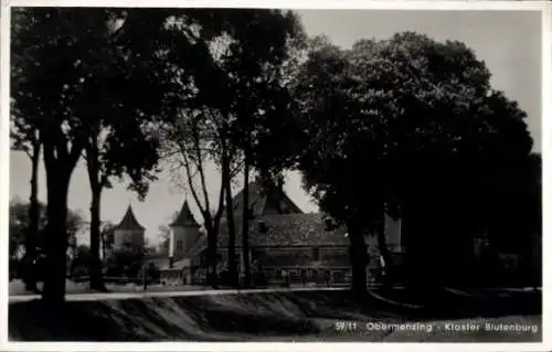 Ak Obermenzing München Bayern, Kloster Bluntenburg