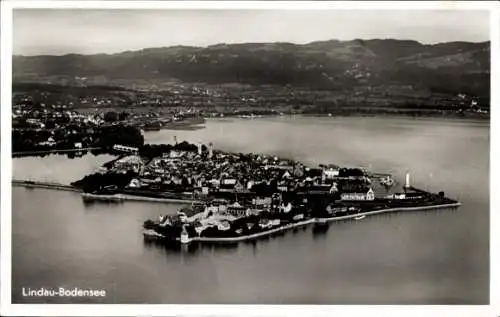 Ak Lindau am Bodensee Schwaben, Panorama